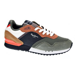 Zapatillas Pepe Jeans zapatos Hombre modelo London Grade Verde Cordón 2