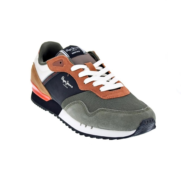 Zapatillas Pepe Jeans zapatos Hombre modelo London Grade Verde Cordón