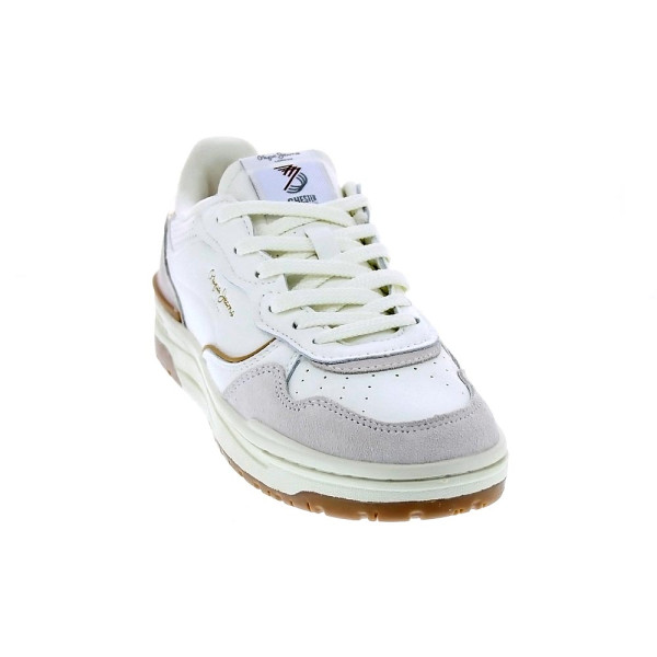 Zapatillas Pepe Jeans zapatos Mujer modelo Chester Life Blanco Cordón