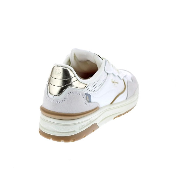 Zapatillas Pepe Jeans zapatos Mujer modelo Chester Life Blanco Cordón