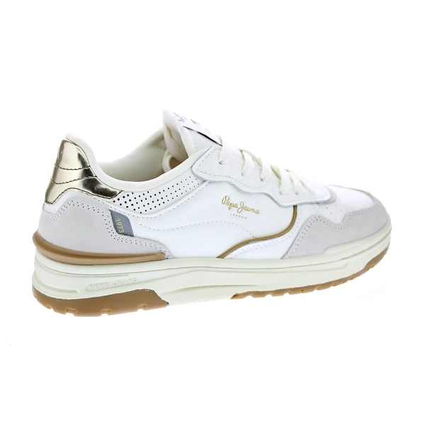 Zapatillas Pepe Jeans zapatos Mujer modelo Chester Life Blanco Cordón
