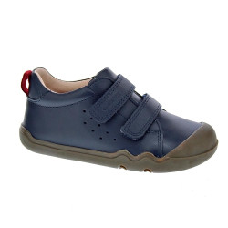 Botines Geox zapatos Niño modelo Steppieup Azul Velcro 2
