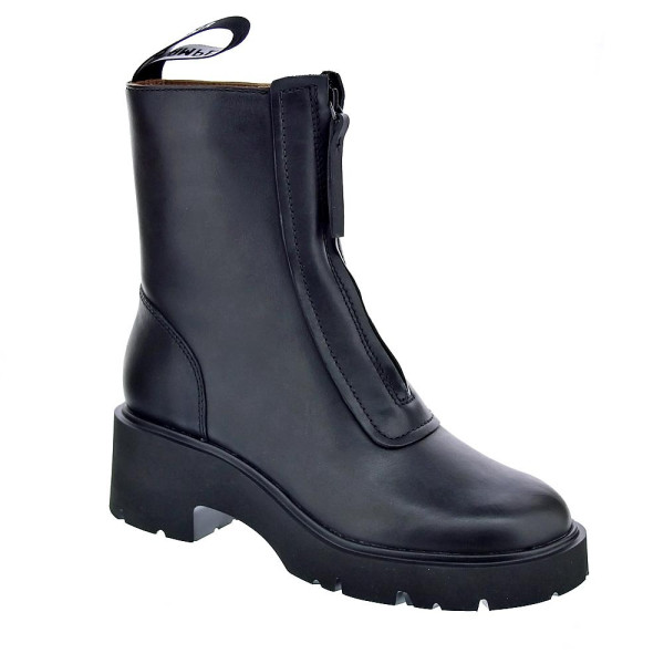 Botines Camper zapatos Mujer modelo Milah Negro Cremallera