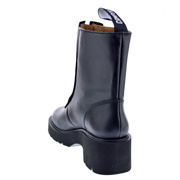 Botines Camper zapatos Mujer modelo Milah Negro Cremallera