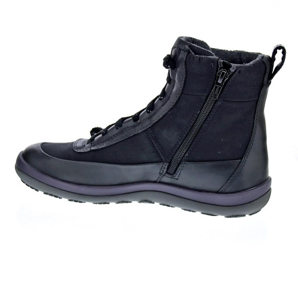 Botines Camper zapatos Mujer modelo Peu Negro Cremallera