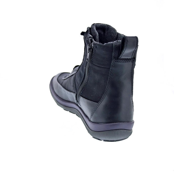 Botines Camper zapatos Mujer modelo Peu Negro Cremallera