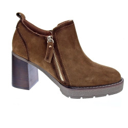 Zapatos tacón Carmela zapatos Mujer modelo 16186001 Marrón Cremallera 2