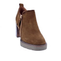 Zapatos tacón Carmela zapatos Mujer modelo 16186001 Marrón Cremallera
