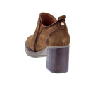 Zapatos tacón Carmela zapatos Mujer modelo 16186001 Marrón Cremallera