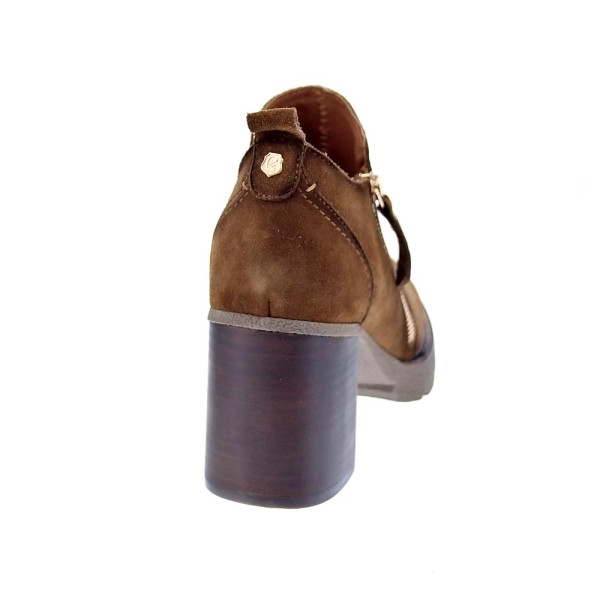 Zapatos tacón Carmela zapatos Mujer modelo 16186001 Marrón Cremallera