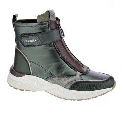 Botines Carmela zapatos Mujer modelo 16196202 Verde Cremallera 2