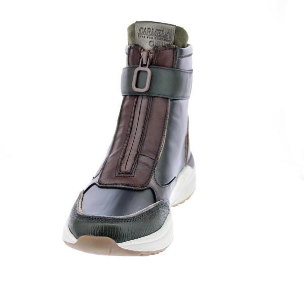 Botines Carmela zapatos Mujer modelo 16196202 Verde Cremallera