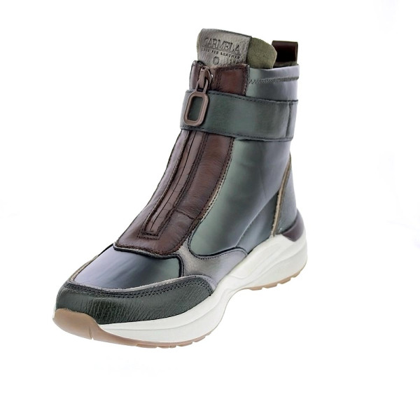 Botines Carmela zapatos Mujer modelo 16196202 Verde Cremallera