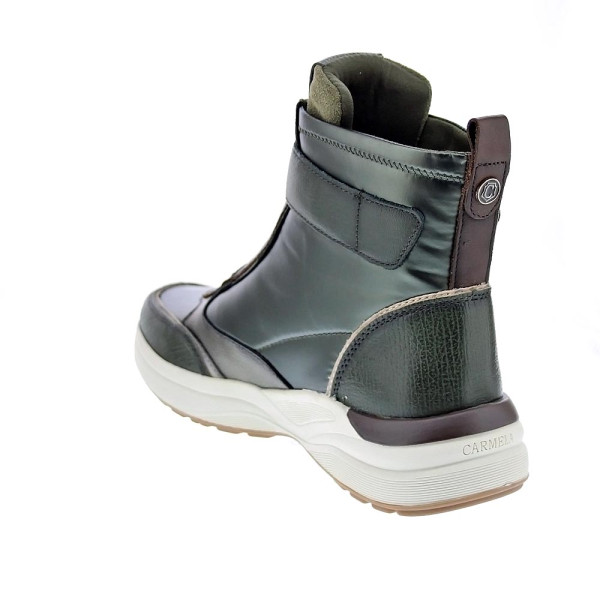 Botines Carmela zapatos Mujer modelo 16196202 Verde Cremallera