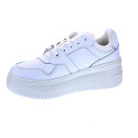 Zapatillas Tommy Hilfiger zapatos Mujer modelo Retro Basket Platform Blanco Cordón
