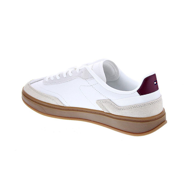 Zapatillas Tommy Hilfiger zapatos Mujer modelo Heritage Court Beige Cordón