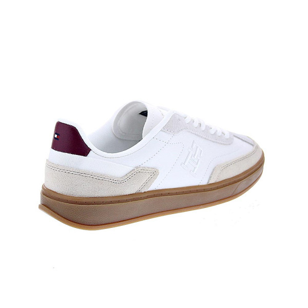 Zapatillas Tommy Hilfiger zapatos Mujer modelo Heritage Court Beige Cordón