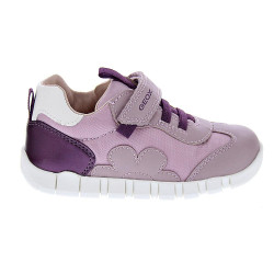 Zapatillas Geox zapatos Niña modelo Iupidoo Rosa Velcro