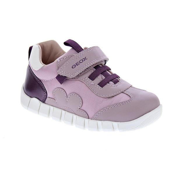 Zapatillas Geox zapatos Niña modelo Iupidoo Rosa Velcro