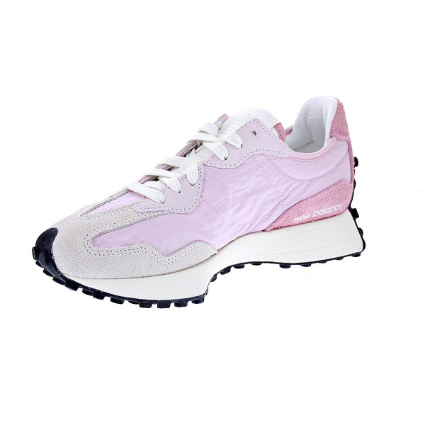 Zapatillas New Balance zapatos Mujer modelo 327 Rosa Cordón