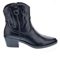 Botines Xti zapatos Mujer modelo 143118 Negro Cremallera