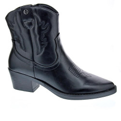 Botines Xti zapatos Mujer modelo 143118 Negro Cremallera 2