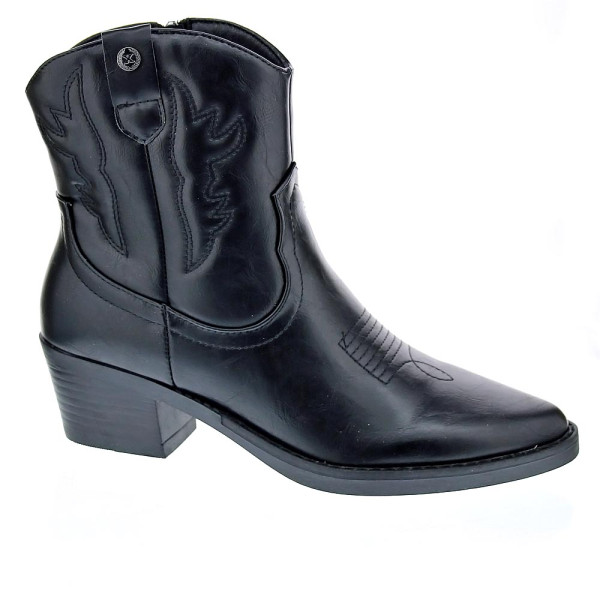 Botines Xti zapatos Mujer modelo 143118 Negro Cremallera