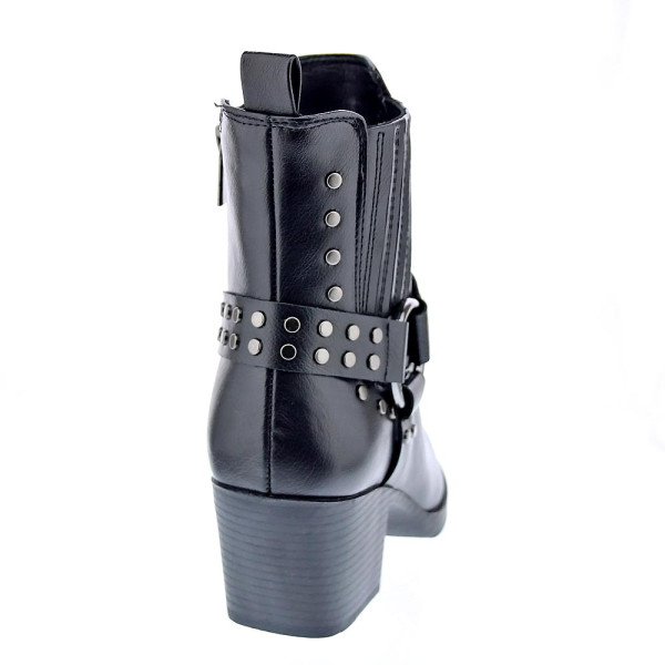 Botines Xti zapatos Mujer modelo 143444 Negro Cremallera