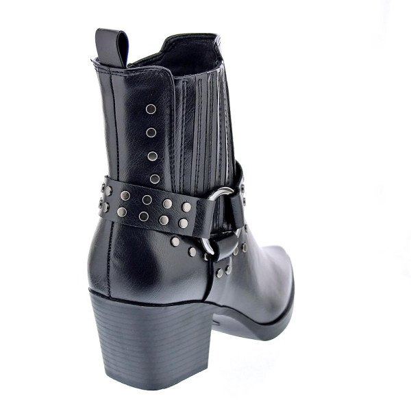 Botines Xti zapatos Mujer modelo 143444 Negro Cremallera