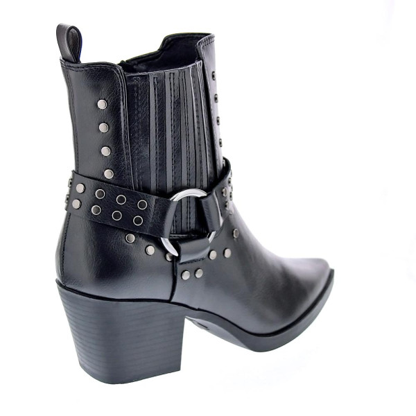 Botines Xti zapatos Mujer modelo 143444 Negro Cremallera