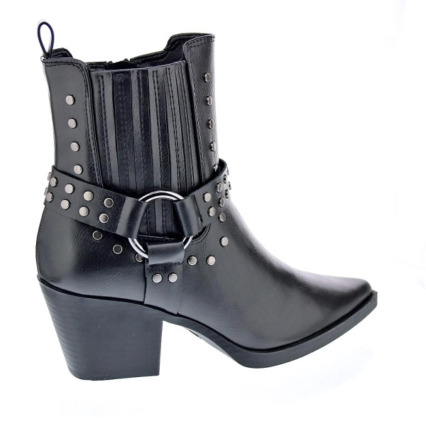 Botines Xti zapatos Mujer modelo 143444 Negro Cremallera