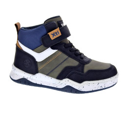 Zapatillas botas Xti zapatos Niño modelo 151061 Verde Velcro 2