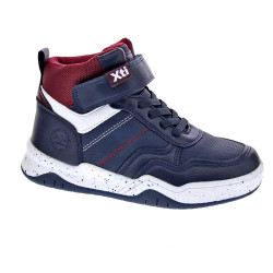 Zapatillas botas Xti zapatos Niño modelo 151061 Azul Velcro 2