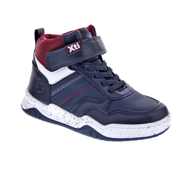 Zapatillas botas Xti zapatos Niño modelo 151061 Azul Velcro