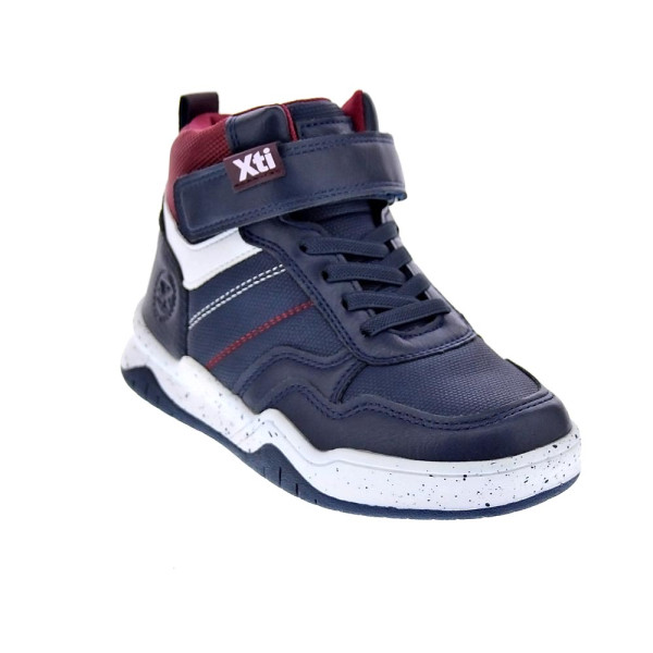 Zapatillas botas Xti zapatos Niño modelo 151061 Azul Velcro