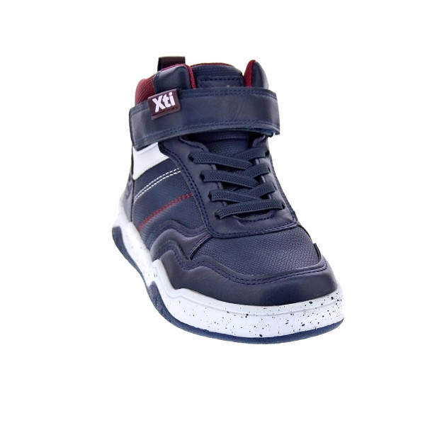 Zapatillas botas Xti zapatos Niño modelo 151061 Azul Velcro