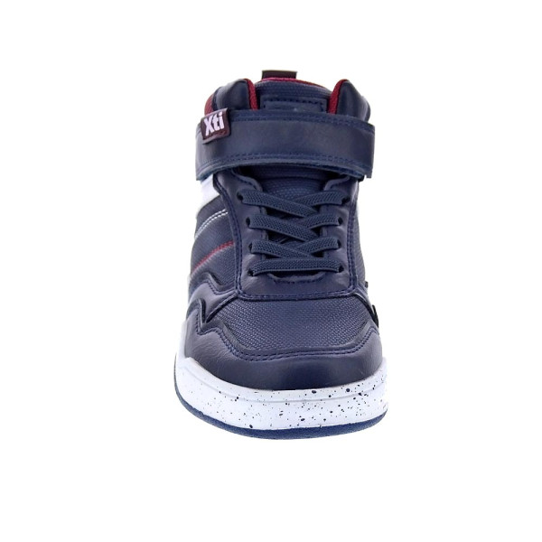 Zapatillas botas Xti zapatos Niño modelo 151061 Azul Velcro