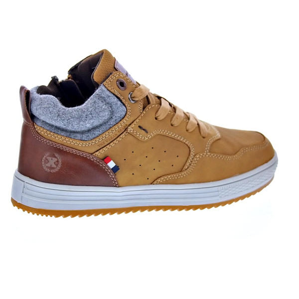 Zapatillas botas Xti zapatos Niño modelo 151053 Marrón Cremallera