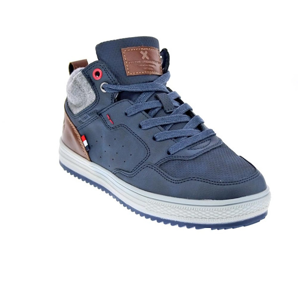 Zapatillas botas Xti zapatos Niño modelo 151053 Azul Cremallera