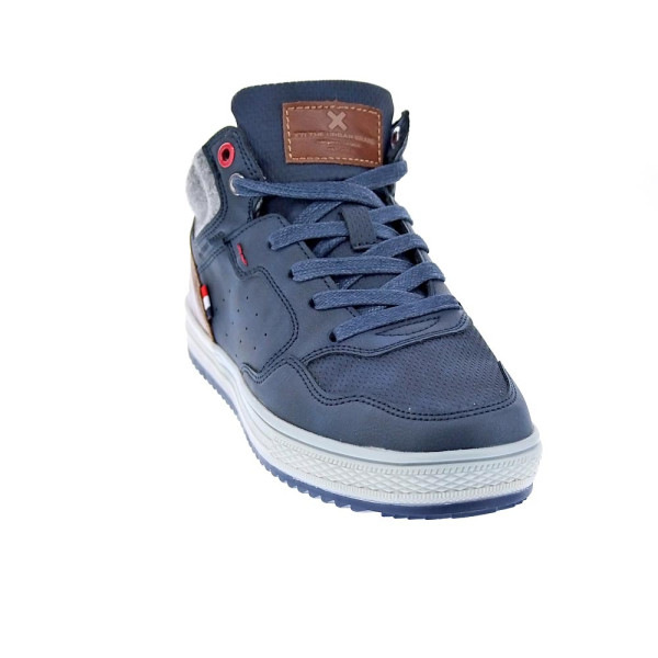 Zapatillas botas Xti zapatos Niño modelo 151053 Azul Cremallera