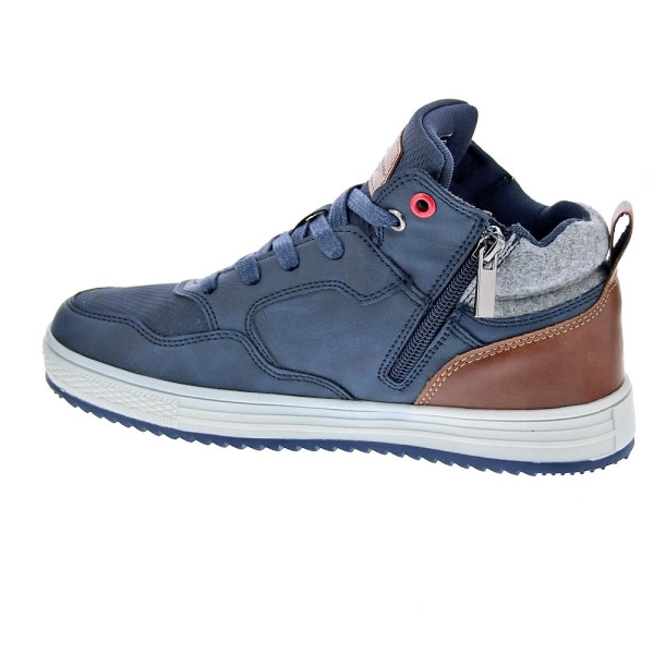 Zapatillas botas Xti zapatos Niño modelo 151053 Azul Cremallera