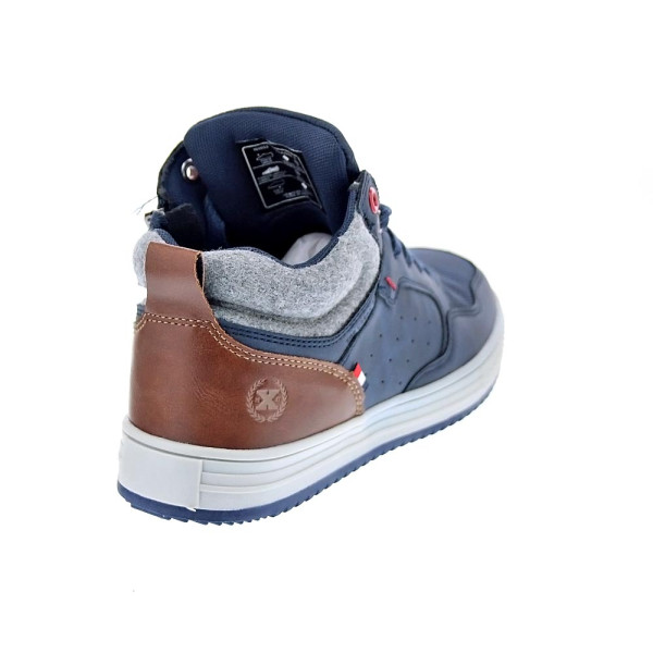 Zapatillas botas Xti zapatos Niño modelo 151053 Azul Cremallera