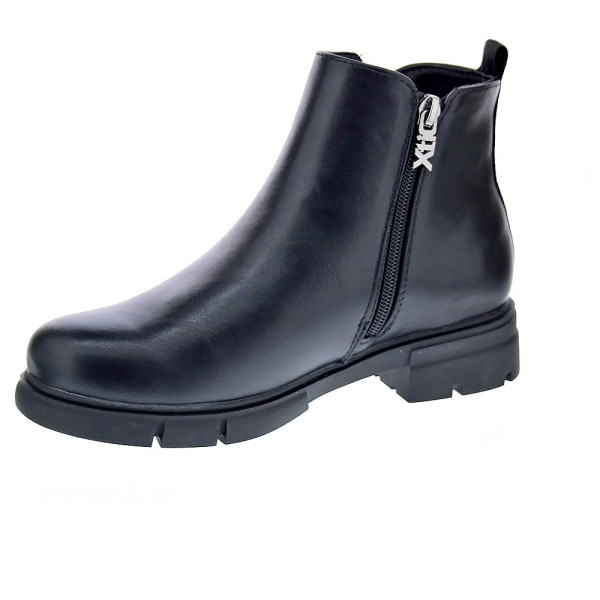 Botines Xti zapatos Niña modelo 151073 Negro Cremallera