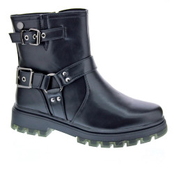 Botines Xti zapatos Niña modelo 150988 Negro Cremallera 2