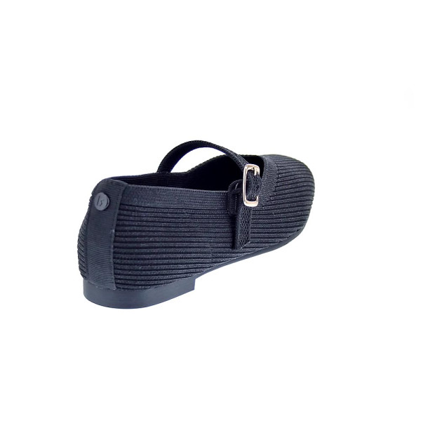 Bailarinas La Strada zapatos Mujer modelo 2303386 Negro Hebilla