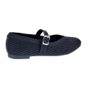Bailarinas La Strada zapatos Mujer modelo 2303386 Negro Hebilla