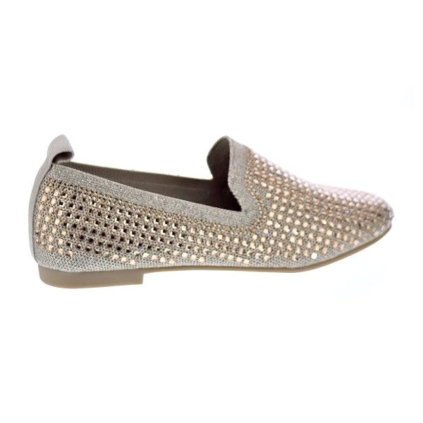 Mocasines La Strada zapatos Mujer modelo 2001004 Oro 