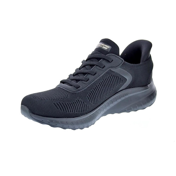 Zapatillas Skechers zapatos Mujer modelo Bobs Sport Negro Elástico