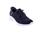 Zapatillas Skechers zapatos Mujer modelo Ultra flex Negro Cordón