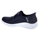 Zapatillas Skechers zapatos Mujer modelo Ultra flex Negro Cordón